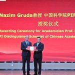 Akademik Nazim Gruda vlerësohet me  diplomën “Shkencëtar i shquar” nga Akademia Kineze e Shkencave