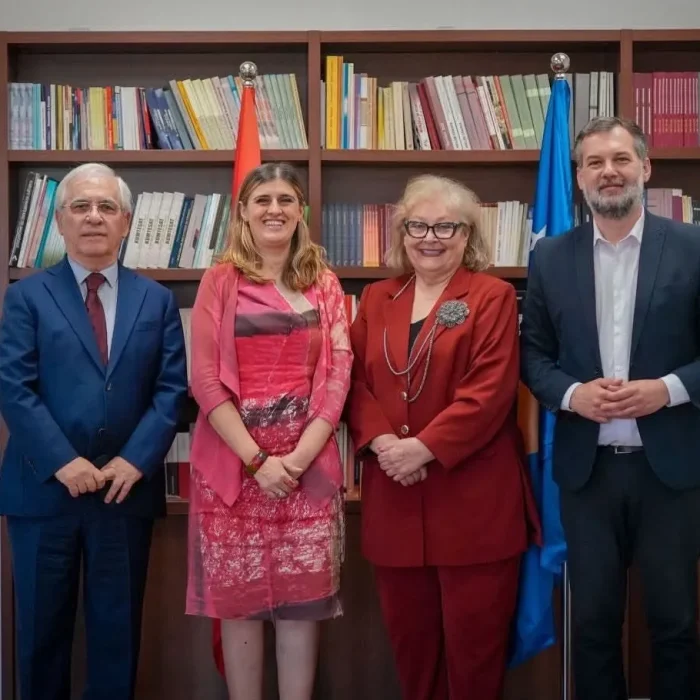 Vizita zyrtare e delegacionit të ASHSH-së në Kosovë: Takime institucionale në Prishtinë për forcimin e bashkëpunimit akademik e kulturor